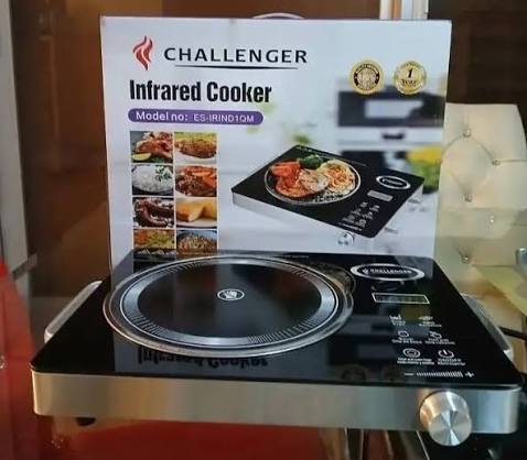 Cocina infrarroja Challenger de 1200 W
